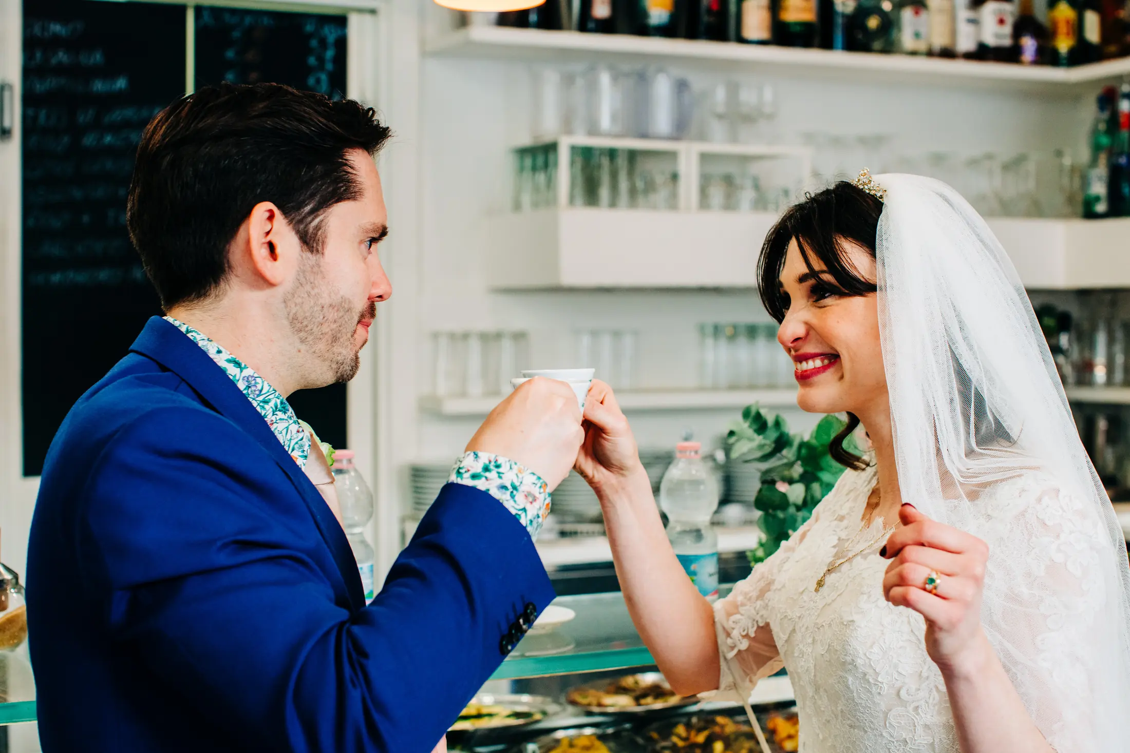 James and Emerald wedding portrait