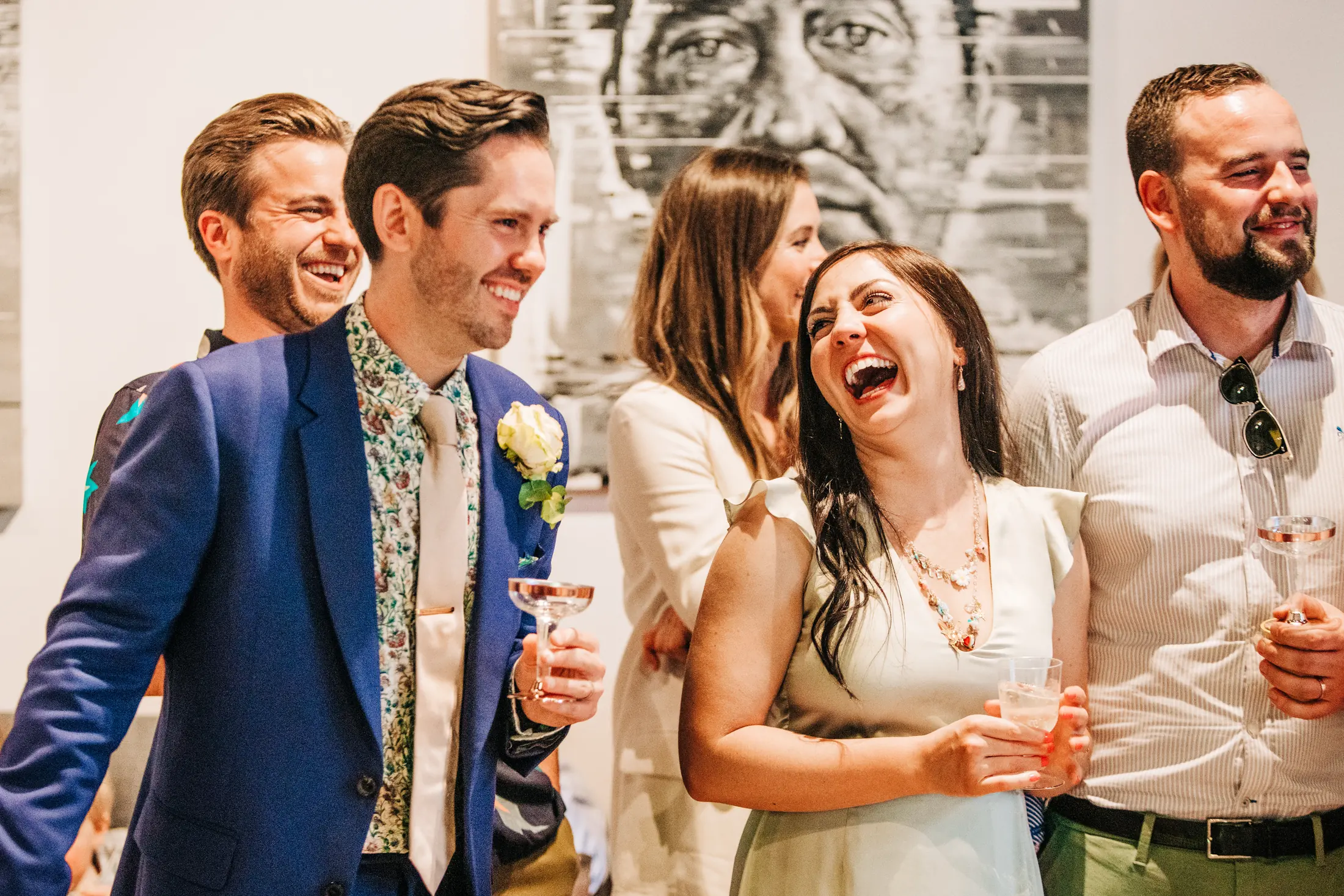 James and Emerald wedding portrait