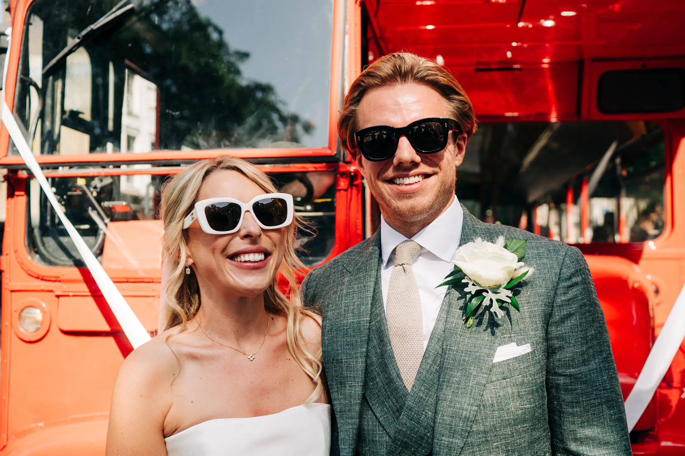 Jess and Ben wedding day moment